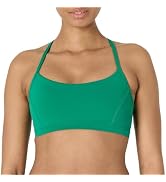 Essentials Women's Active FormFlex Buttery Soft Light Support Y-Back Thin Strap Yoga Sport...