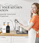 hand and dish soap dispenser set