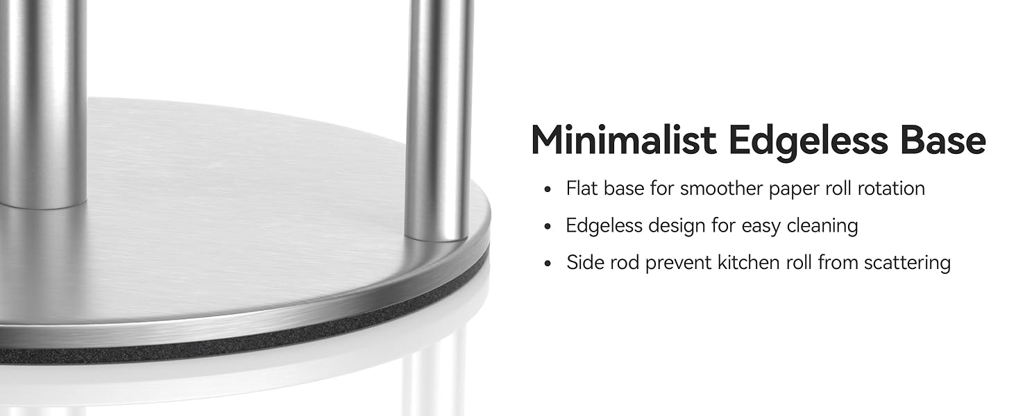 It has a Edgeless Base, Smooth, easy to clean