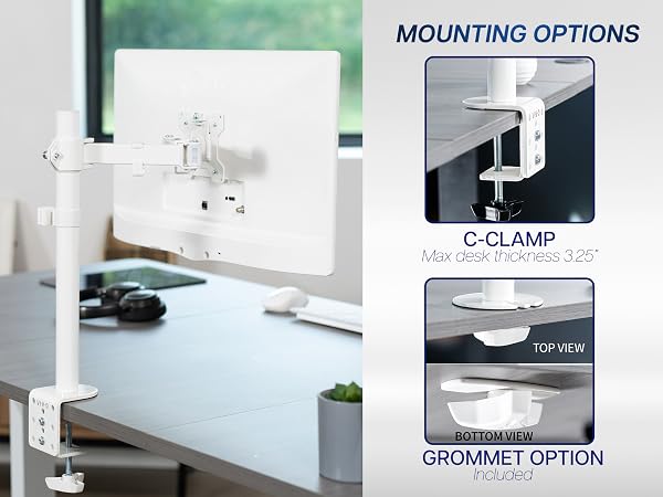 single monitor mount