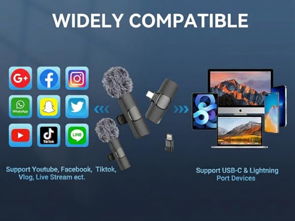wireless lavalier mircophone
