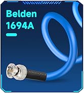 Superbat SDI Cable BNC Cable 3G/6G/12G (Belden 1694A) for HD-SDI Video Security Camera Converter