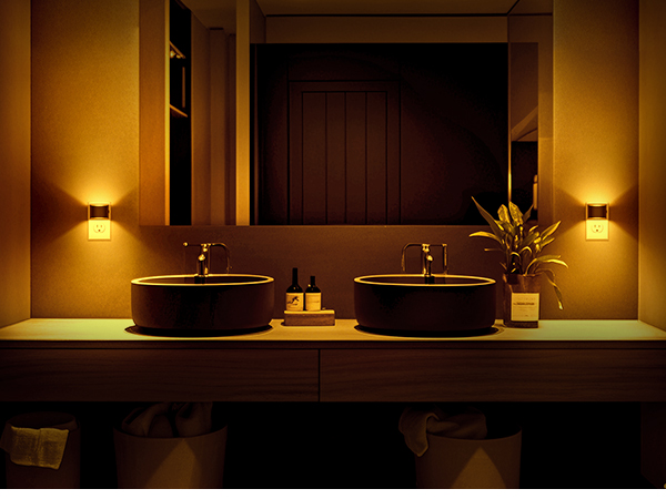 amber night light