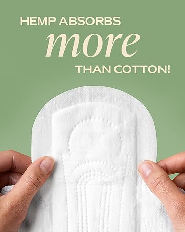absorbs more than cotton