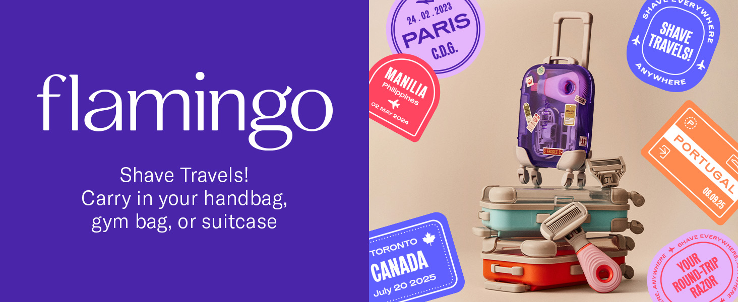 Flamingo Mini Travel Razor, Flamingo Travel Razor
