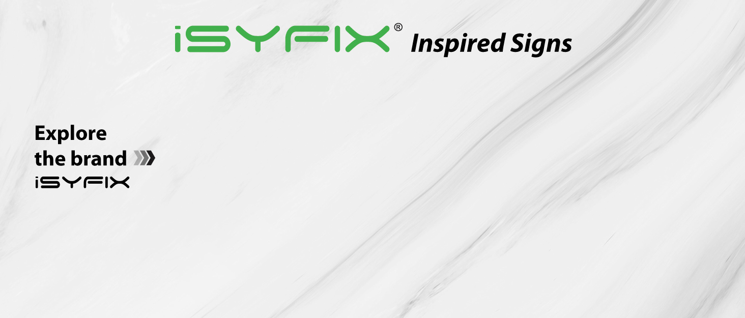 iSYFIX - Premium Self-Adhesive Vinyl Signs