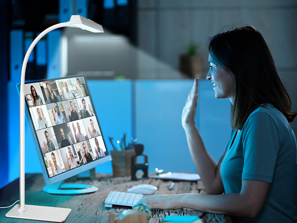 LED Desk Lamp for Home Office white