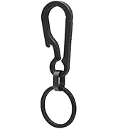 PJYTAC Titanium Carabiner Keychain Clip, Minimalist Keychain Key Clip EDC Quick Release Hooks