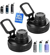Spout Lid Replacement for Hydro Flask Wide Mouth 12, 16, 18, 32, 40, 64 OZ, Chug Lid for Thermofl...