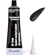 Silicone Gasket Maker Black Oil 1 Pack, High Temperature RTV Silicone Gasket Sealant 3.53 Oz, Hig...