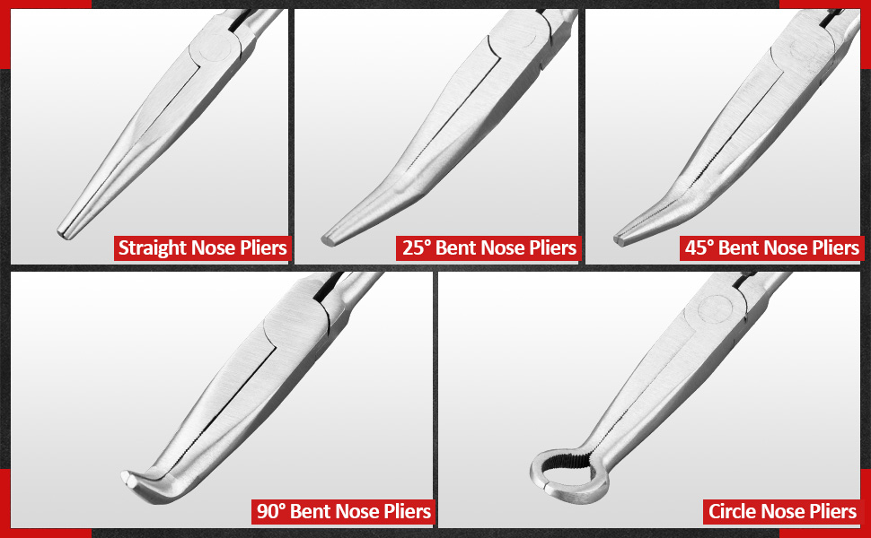 Bent Nose Pliers