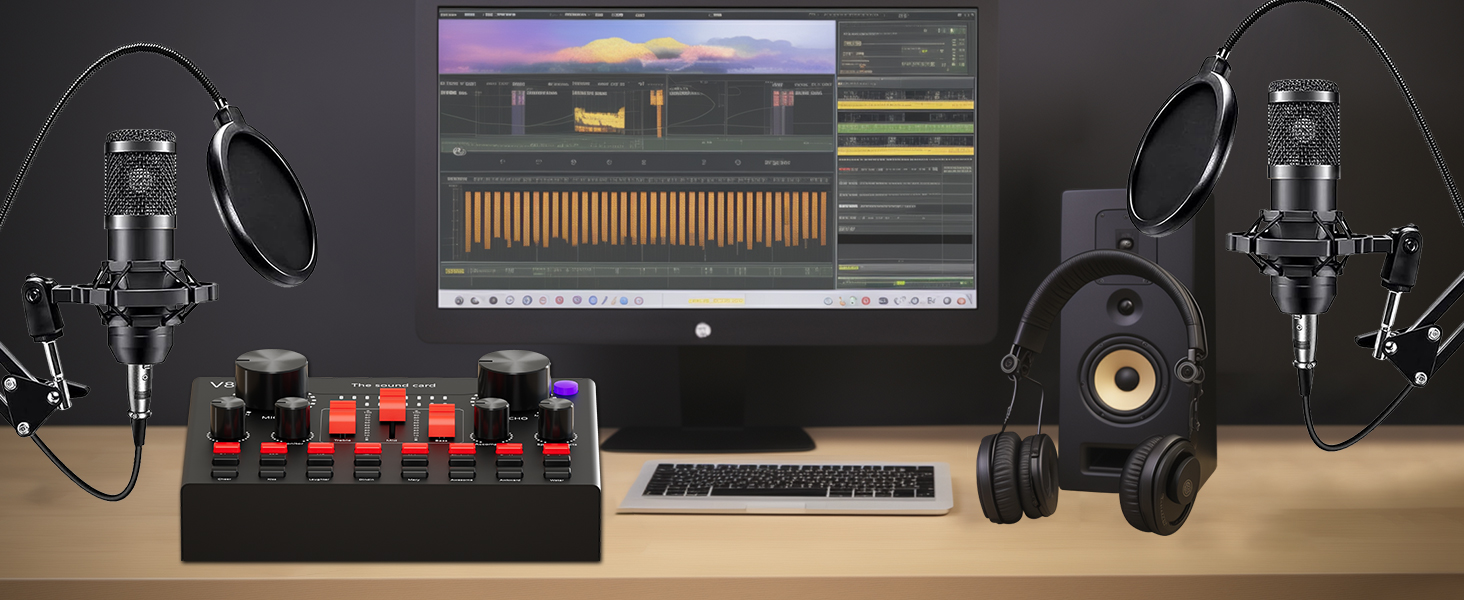 podcast equipment bundle for 2,podcast equipment bundle,podcast equipment, dj mixer,microphone