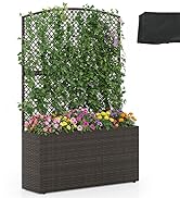 rattan planter box