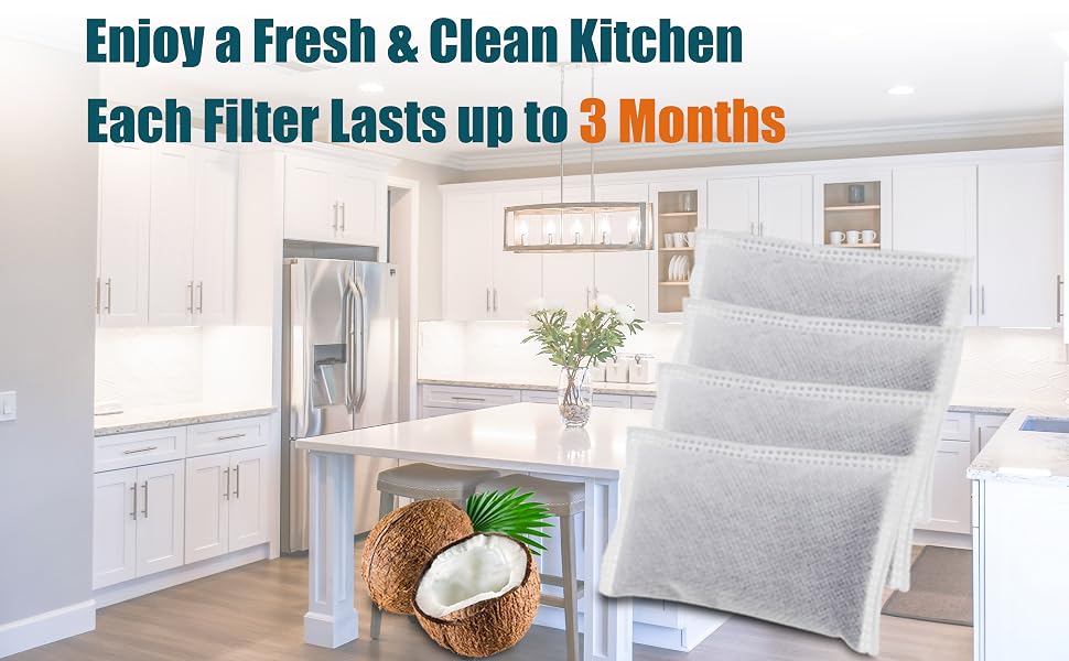 Activated Charcoal Odor Absorbing Filter