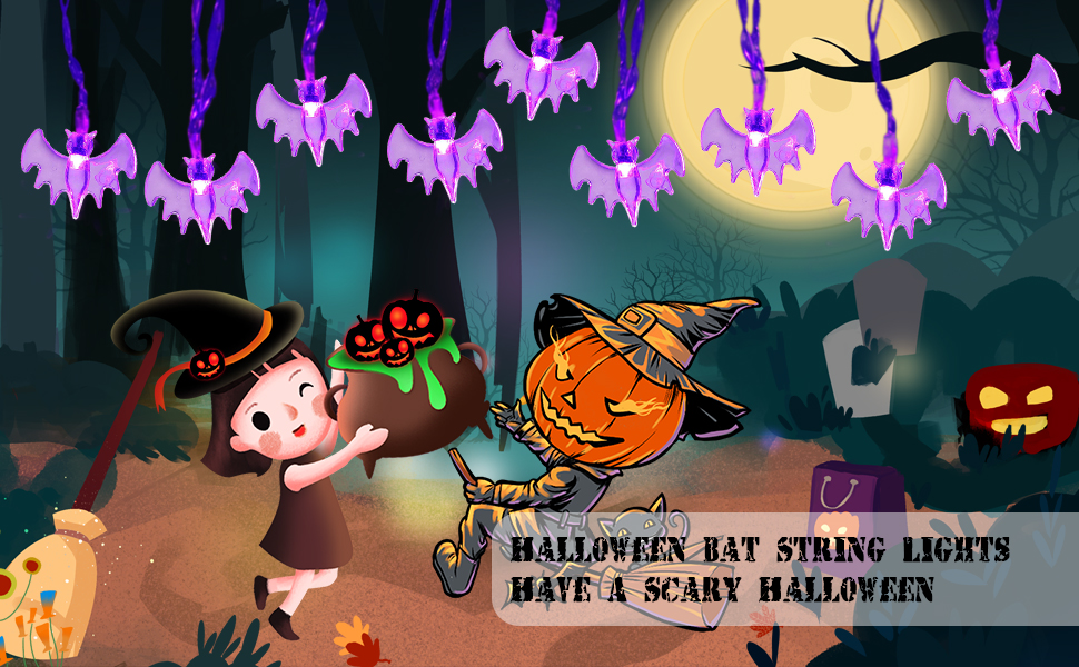 halloween string lights