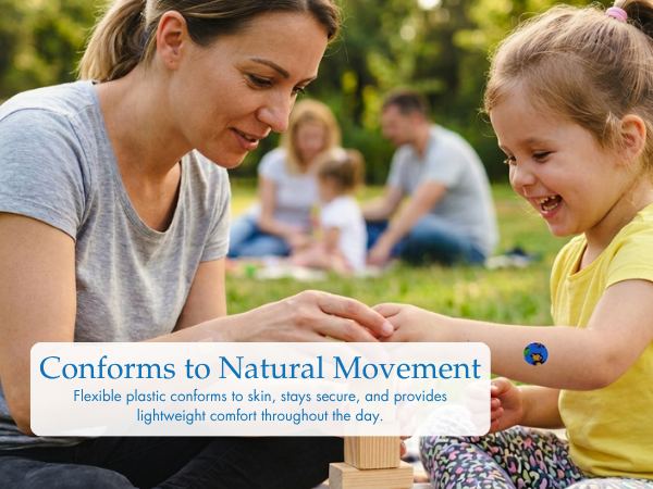 Conforms to Natural movement