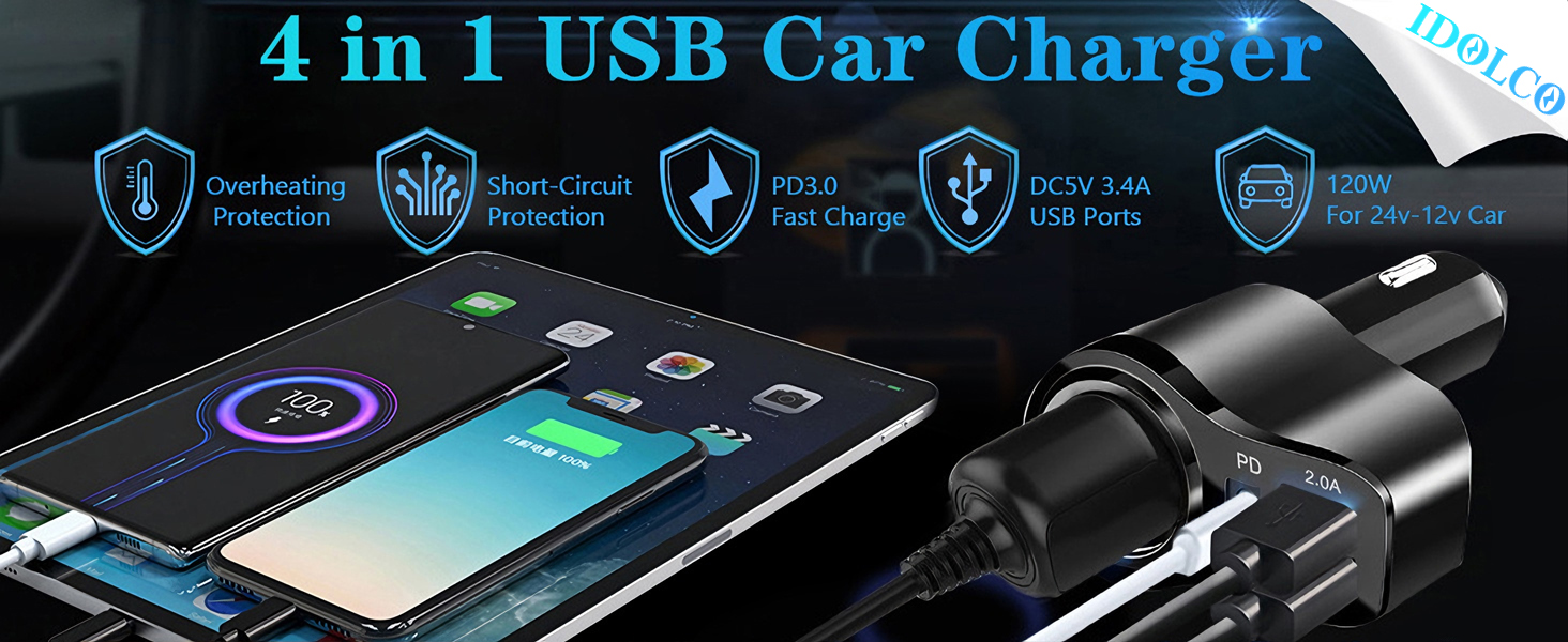 USB CAR CHARGER
