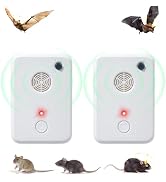 Bat Deterrent Devices: Plug in Bat Deterrent for Attic,Outdoors & Indoors - Bats Removal Keep Awa...