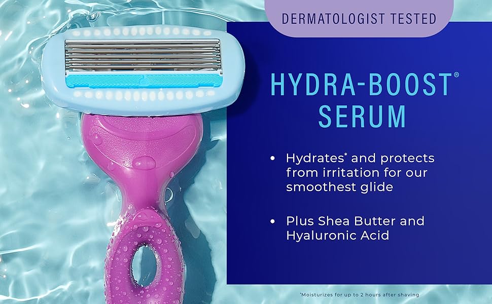 Schick Hydro Silk Razor for Women legs underarms Venus Gillette smooth shave