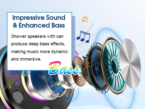 Bluetooth Shower Speaker