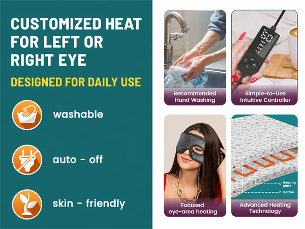 heated eye mask
