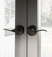 Design House 778878 Springdale Dummy Door Lever, Matte Black