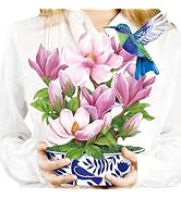 Airpark Pop Up Flower Cards, 3D Paper Flowers Bouquet Mothers Day Card 12’‘ with Blank Note and E...