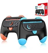 Auarte Controller Grips for Joy-Con Compatible with Nintendo Switch 2, 2 Pack Cute Comfort Wear-r...