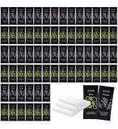 Moist Cotton Towel Bulk Moist Towelettes Individually Wrapped 8.7" x 8.7",White Towel Services,Re...