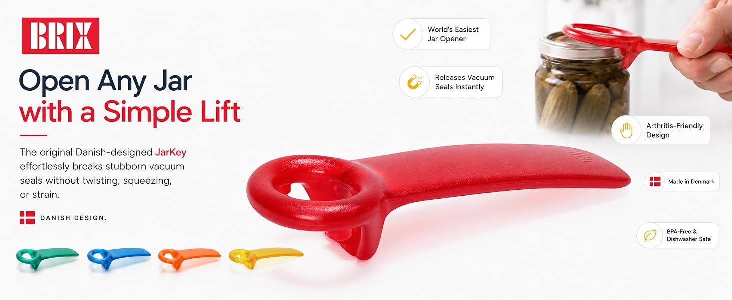 Brix Original Easy Jar Key Opener