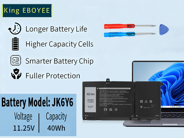 jk6y6 battery dell