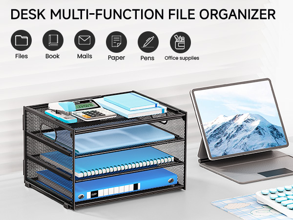 paper organizer for desk