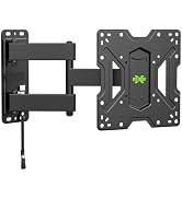 USX MOUNT UL Listed RV TV Mount for Most 17-43inch TV - Lockable Full Motion RV TV Wall Mount for...
