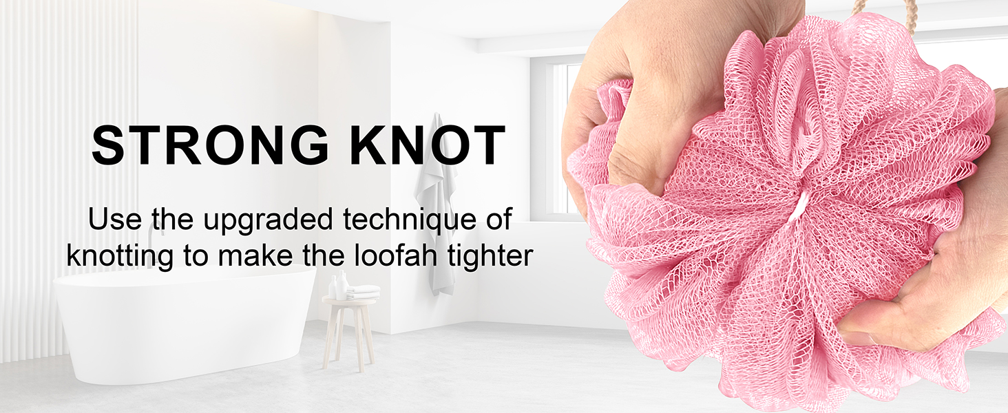 shower loofah