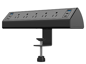 desk clamp power strip