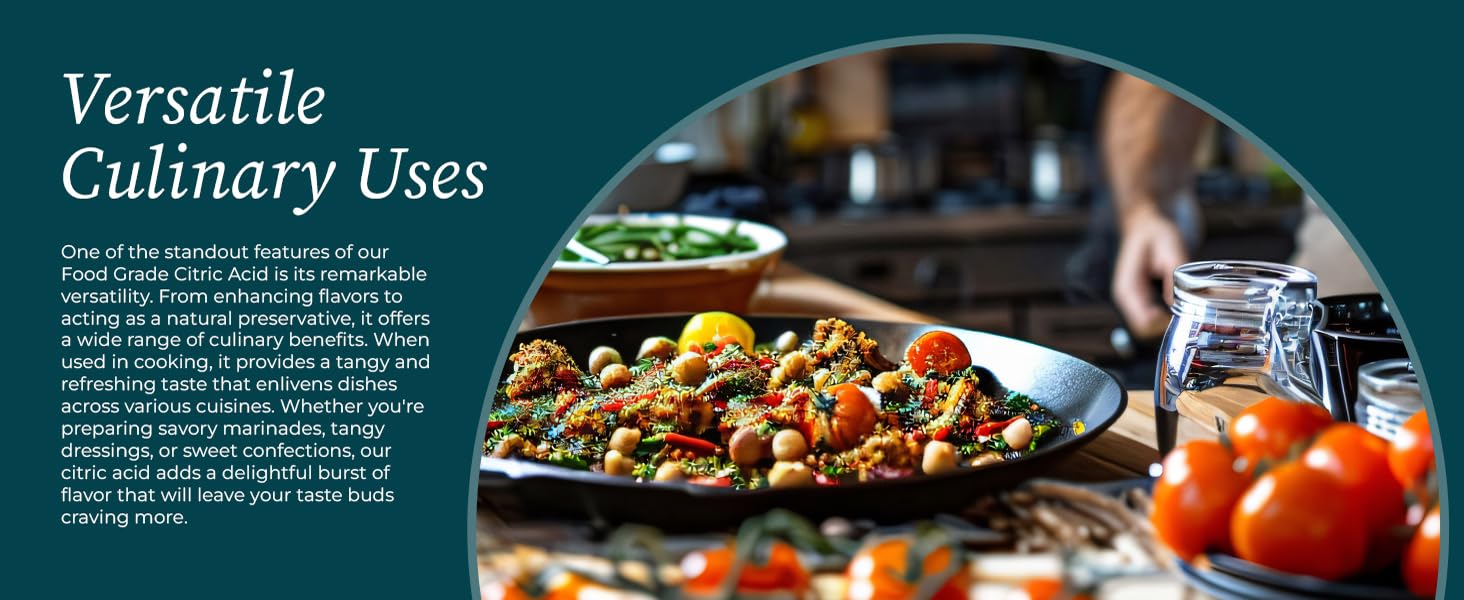Citric acid culinary uses