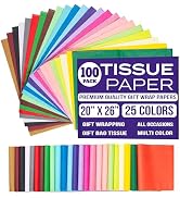 Tissue Paper for Gift Bags - Tissue Paper Bulk | 25 Colors 100 Sheets Colored 20x26 | Bold Paper ...