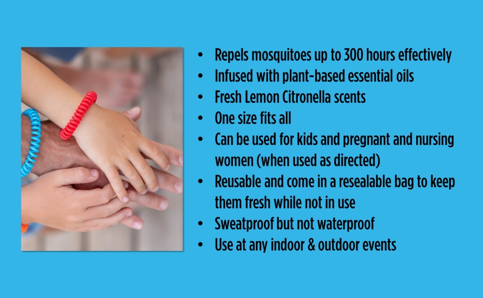 Mosquito Repellent Bands