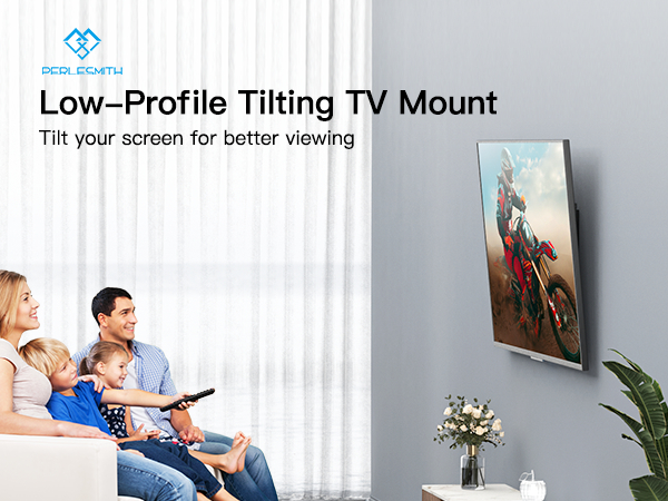 Perlesmith PSLTK1 Tilting TV Wall Mount