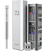 Precision screwdriver set,71 in 1 small screwdriver set with case and magnetizer,Mini magnetic sc...