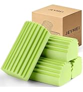 Jeymei 4-Pack Damp Clean Duster Sponge, Sponge Cleaning Brush, Duster for Cleaning Blinds, Glass,...