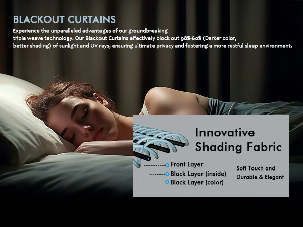 blackout curtains