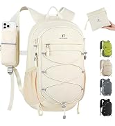 BECOJADDE Hiking Backpack 15L Small Backpack Packable Day pack Water Resistant Lightweight Travel...
