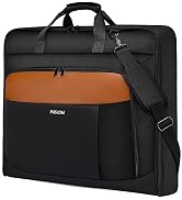 Garment Bag for Travel Large Men Suit Bag Up to 3 Suits Dress Carry on Garment Bags for Business ...