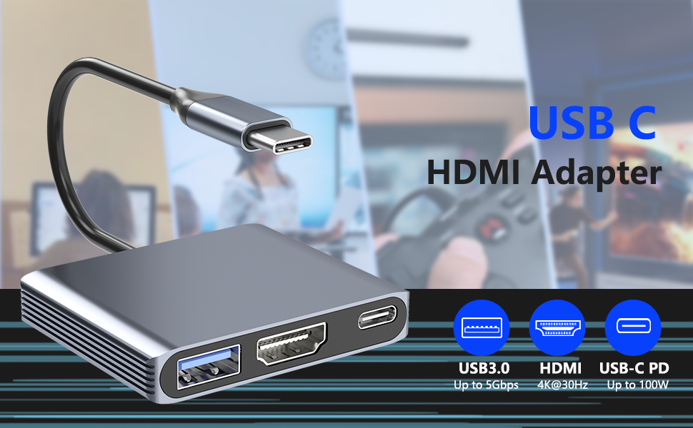 multiport adapter usb c
