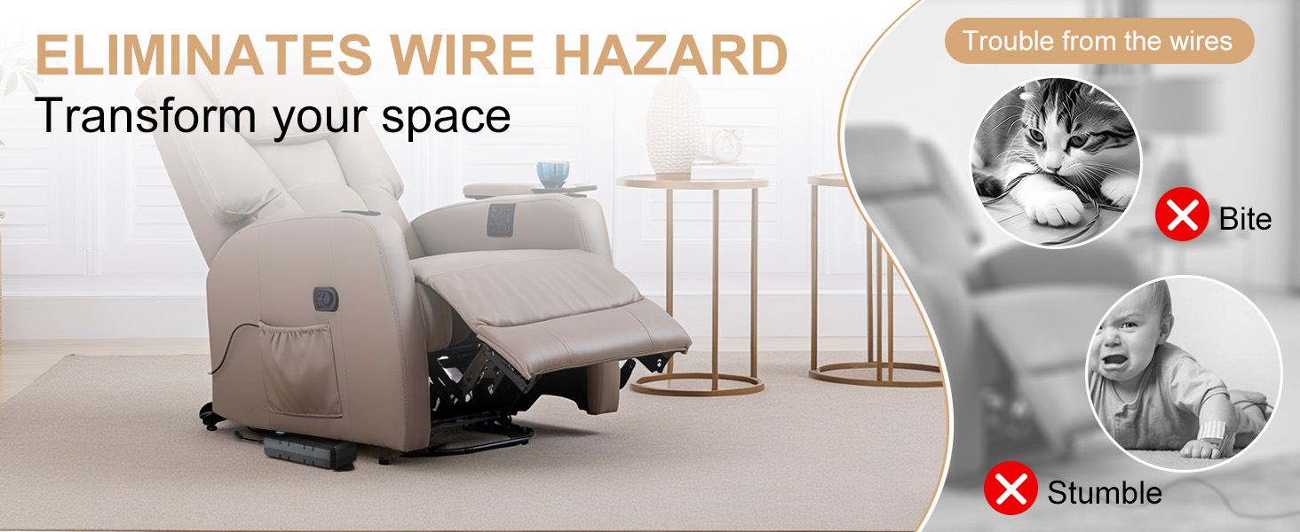 furniture battery pack for power reclining furniture