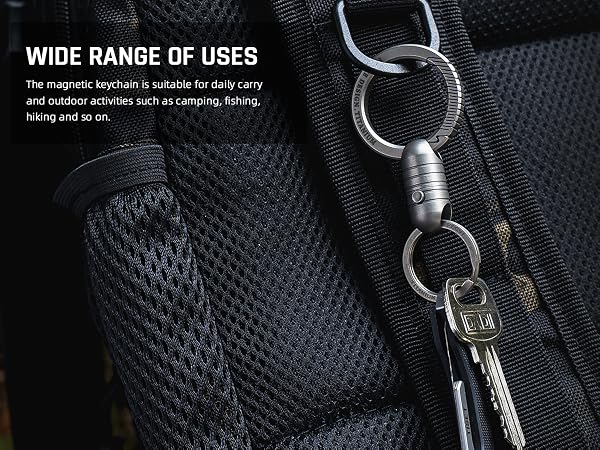 keychain connector locking keychain pull apart key chain