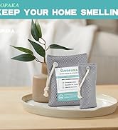 Activated Bamboo Charcoal Air Purifying Bags, Nature Fresh Air Purifier Bags,12 Pack Odor Elimina...