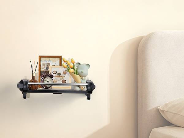 shower suction shelf