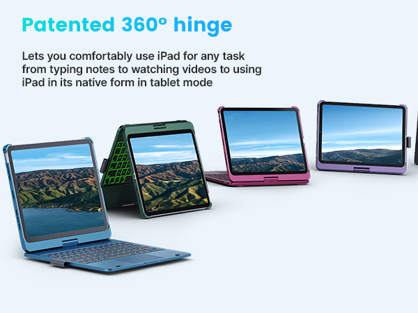 for ipad air 10.9 keyboard 360
